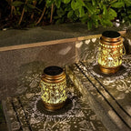 Lawn Social Solar Lanterns Outdoor Waterproof, Dog Metal Hanging Solar Lights for Outside, Garden Decor Birthday Gifts for Women Mom Grandma, Outdoor Lantern for Patio Yard Walkway Balcony Porch