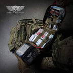 EVERLIT Occlusive Chest Seal Non-Vented Adhesive Dressing for Open Chest Injury and Sucking Chest Wound (10 Count)