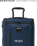 TUMI - Aerotour 4 Wheel Expandable Luggage - Men's and Women's Lightweight Business and Leisure Travel Suitcase - 21.75" International Expandable Carry-On, Navy