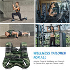 ZELUS Weighted Vest, 6lb/8lb/12lb/16lb/20lb/25lb/30lb Weight Vest with Reflective Stripe for Workout, Strength Training, Running, Fitness, Muscle Building, Weight Loss, Weightlifting