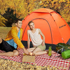 Camping Tent 2 Person Tents for Camping Windproof Tents for Camping Hiking Backpacking Traveling 2 Person Tents for Camping Portable Tent with Carry Bag