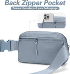 JSJ Mini Fanny Pack for Women & Men,Valentines Day Gifts for Girls Teens Kids Daughter Sister Her,Trendy Stuff Crossbody Bags Cute Everywhere Belt Bags. (Navy Blue)