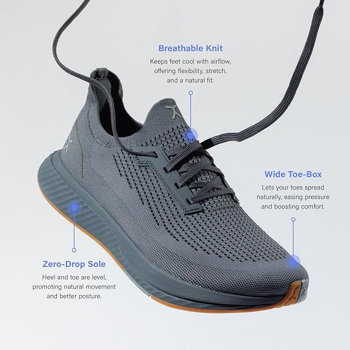 FLUX FOOTWEAR Adapt Runners for Women and Mens Barefoot Minimalist Shoes – Wide Toe Box, Zero Drop Sole, Lightweight & Flexible, Perfect for Walking, Running and Everyday Comfort