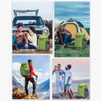 Maelstrom Cooler Backpack - 35/50 Can Insulated Soft Cooler Lunch Bag for Camping, Beach, Hiking & Shopping