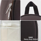 Camp Kitchen Organizer, Multi-Pocket Camping Cooking Utensils Bag, Waterproof Portable Storage for BBQ Outdoor Cooking Essentials