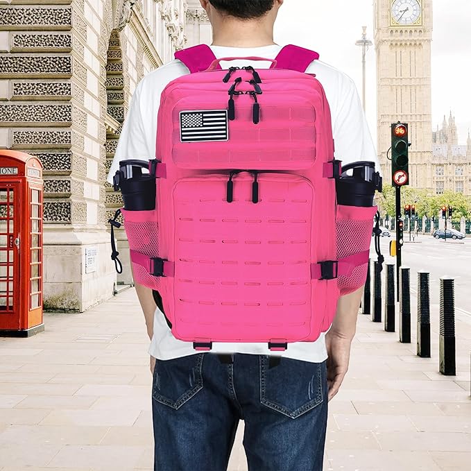 Military Tactical Backpack 45L/25L 3 Day Assault Pack Molle Daypack Hiking Backpack for Men and Women