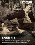 CQR Men's Tactical Pants, Water Resistant Ripstop Cargo Pants, Lightweight EDC Work Hiking Pants, Outdoor Apparel