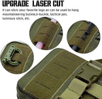 Upgrade Molle Rip Away Ifak Pouch, Tactical Small Belt First Aid Pouch Medical Utility EMT Pouch Only