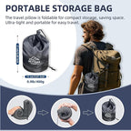 Travel Pillow with Extra Large Hood for Airplane Long Flights Privacy and Comfort Memory Foam with Skin-Friendly Cover for Road Trip Head&Neck Support for Plane Office Cars Sleeping & Rest (Grey)