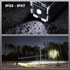 Telescopic Camping Lights Rechargeable 14000 mAh Led Multifunction Magnetic Lanterns Job Site Lighting Cordless Dimmable Camping Tent Lamp Portable Power Supply 6000LM IPX5 Waterproof