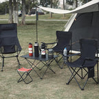 Damei century 4Pack Folding Camping Chairs-Lightweight, Installation-Free, Portable Chair for Beach, Lawn, Outdoor Sports