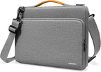 tomtoc 360 Protective Laptop Shoulder Bag for 13-inch 2025 MacBook Air M4/A3240, M3/A3113, M2/A2681, M1/A2337, MacBook Pro M2/A2686 M1/A2338, Water-Resistant Laptop Accessory Carrying Case Sleeve