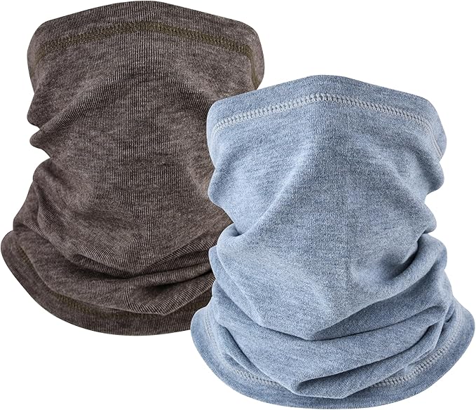 Winter Neck Gaiter Warmer, Soft Fleece Face Mask Scarf for Cold Weather Skiing Cycling Outdoor Sports