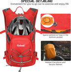 Hydration Backpack,Lightweight Hiking Backpack with 2L Water Bladder,Water Backpack for Biking, Running, Festival