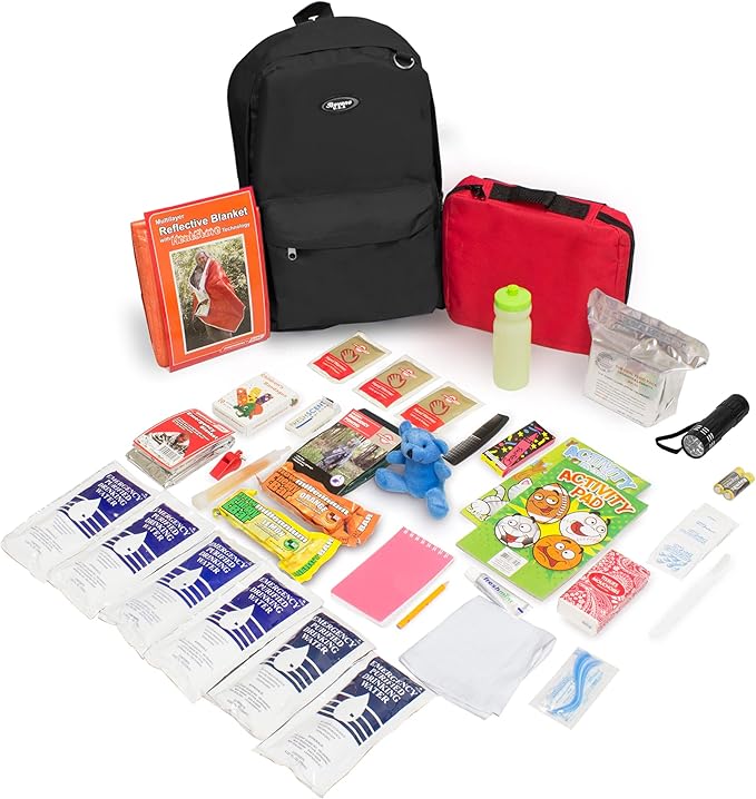 Emergency Zone - Keep-Me-Safe Children's Deluxe 72-Hr Emergency Survival Kit