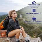 Emergency Food Bars - Chocolate Hardtack, Mre Meals Military 2025, Long Shelf Life, Emergency Meals Ration Bars, Emergency Supplies for Disaster Preparedness, 12 Count