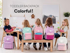 mibasies Kids Backpack for Girls 4-6: Girls Backpacks for Elementary Kindergarten