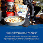 Backpacker's Pantry Fettuccini Alfredo with Chicken - Freeze Dried Backpacking & Camping Food - Emergency Food - 40 Grams of Protein - 6 Count