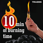 All Natural Wood Fire Starters: Fireplace Camping Charcoal Starter Grill BBQ Chimney Wood Stove Campfires Fire Pit. Fatwood Sticks. Camp Firestarter, Fire Tools. Fire Starter Outdoor/Indoor/Travel