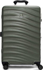 Travelpro Maxlite Air V2 Hardside Expandable Checked Luggage, 8 Spinner Wheels, Lightweight Hard Shell Suitcase, TSA lock, Slate Green, Checked Medium 25-Inch