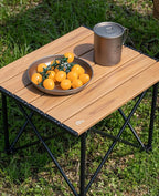 iClimb Ultralight Compact Camping Folding Table with Carry Bag (Reinforced Green - S)