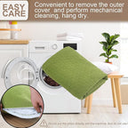 Camping Memory Foam Pillow Travel Pillow Compressible Medium Firm, Soft Comfortable and Breathable, Ideal Backpacking Hiking and Airplane