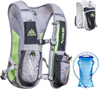 Azarxis Running Water Bottles Flask BPA Free Leakproof Hydration Vest Packs Waist Belt Replacement for Triathlon Marathon Hiking Cycling Climbing Runner