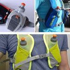 Azarxis Running Water Bottles Flask BPA Free Leakproof Hydration Vest Packs Waist Belt Replacement for Triathlon Marathon Hiking Cycling Climbing Runner
