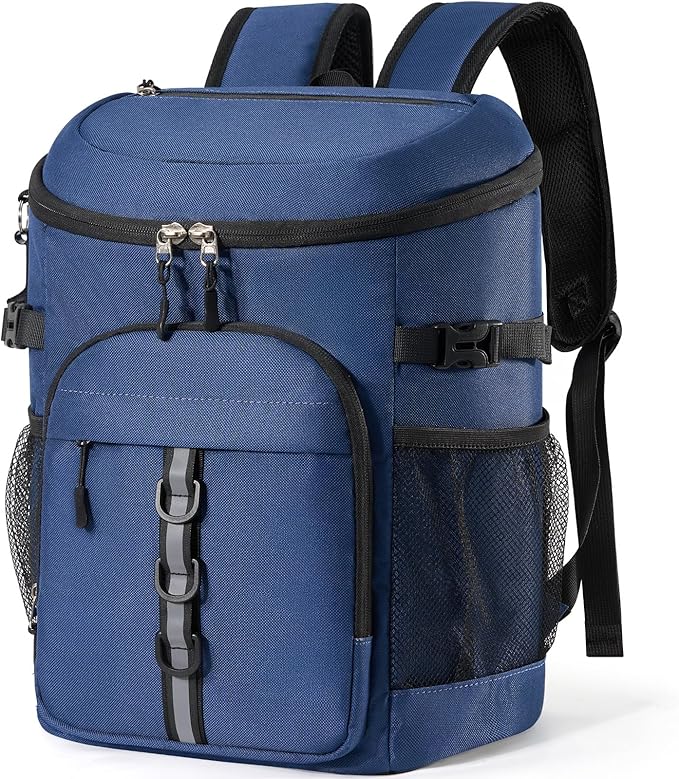 Cooler Backpack, Lightweight and Large Capacity Soft Backpack Cooler, Leak Proof Cooler Bag for Men Women