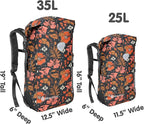 Skog Å Kust BackSak Heavy Duty Waterproof Backpack - Gear Bag for Sports, Travel, & More - 25 & 35 Liter Sizes