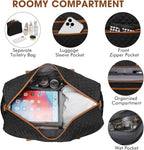 Travel Duffle Bag Weekender for Women - Carry-On Overnight Bag Personal Item Bag with Shoe Compartment & Wet Pocket Large Weekend Tote Bags with Toiletry Bag Hospital Bags for Labor and Delivery