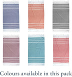 LANE LINEN Beach Towels 12 Pack, Bulk Beach Towels Oversized, Pool Towels for Adults, Pre-Washed, Sand Free Beach Towel, Fast Drying Beach Towel, 39"x71" - Beach Party
