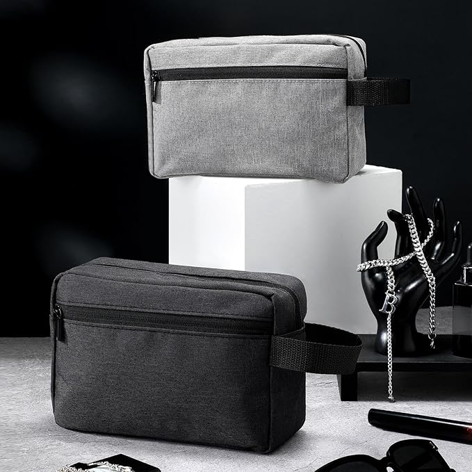 Paterr 16 Pcs Travel Toiletry Bag for Women Men Large Water Resistant Shaving Bag Hanging Cosmetic Bag with Handle and Divider Storage Travel Pouch Case for Cosmetics Toiletries Accessories, 4 Colors