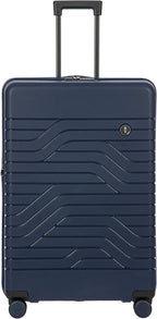 Bric's 30" Expandable Spinner Suitcase - Travel Luggage with TSA-Approved Lock and Hard Shell Exterior - B|Y Ulisse - Ocean Blue