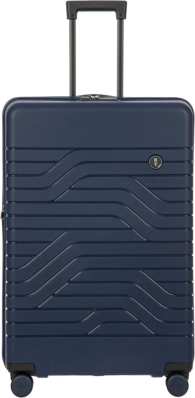 Bric's 30" Expandable Spinner Suitcase - Travel Luggage with TSA-Approved Lock and Hard Shell Exterior - B|Y Ulisse - Ocean Blue