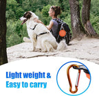 Dog Bowl Pet Collapsible Bowls, 2 Pack Collapsible Dog Water Bowls for Cats Dogs, Portable Pet Feeding Watering Dish for Walking Parking Traveling with 2 Carabiners (Small, Orange+Yellow)