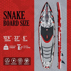 FunWater Inflatable Stand Up Paddle Board 10'/10'6"/11'/11'6" Paddle Board for Adults & Youth, Paddleboards Inflatable with Premium SUP Accessories, Wide Stable, Non-Slip Comfort Deck