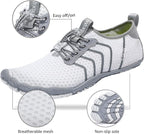 Racqua Water Shoes Quick Dry Barefoot Beach Aqua Sport Swim Surf Pool Hiking Diving Walking for Men Women