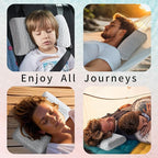 Travel Pillow Camping Pillow Small Cooling Gel Memory Foam Pillow, Compressible Medium Firm, Breathable Cover, Ideal Backpacking Hiking, Airplane and Car