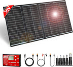DOKIO 300W 36V Portable Folding Solar Panel Kit for 24V Batteries & Power Stations Lightweight Charger for AGM, LiFePO4, Deep Cycle — RV, Trailer, Truck, Boat, Camping, Van, Emergency
