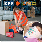 Emergency First Aid Kit Survival - Dotodo Car Medical Kit | Portable Emergency Kit for Trave, Home, Sports, Camping, Dorm, RV, Workplace (Red, 125 PCS)