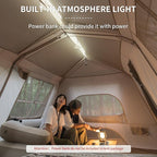 Naturehike Village Instant Tent, 4 Person 8 Person Camping Tent with Full Rainfly, Waterproof Large Cabin Tents for Car Camping