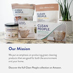 The Clean People Laundry Detergent Sheets - Laundry Soap - Ultra Concentrated, Recyclable Packaging, Stain Fighting - Spring Scent, 192 Pack