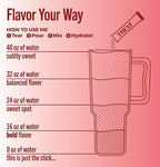 TREVI™ Sugar Free Electrolytes - Drink Mix Hydration Powder Packets - 28 Count - Cranberry Lychee