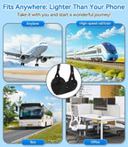 Ergonomic Airplane Foot Hammock(Memory Foam)-Ultimate Comfort Foot Hammock for Plane Travel Essentials to Relax Your Feet, Portable Airplane Foot Rest with Adjustable Strap, Perfect for Long Flight