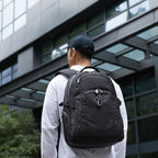 Amazon Basics Travel Laptop Backpack for 17 in / 43.1 cm Laptop, Black
