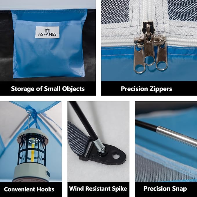 ASFANAS Single-Person Single-Wall Tent, S