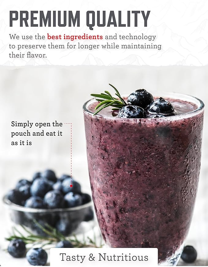 ReadyWise Emergency Food Supply - 120 Servings Fruit Bucket, Nutritious Meals, Dehydrated & Freeze Dried Food for Backpacking, Camping Essentials & Disaster Prepping Supplies, up to 25 Year Shelf Life