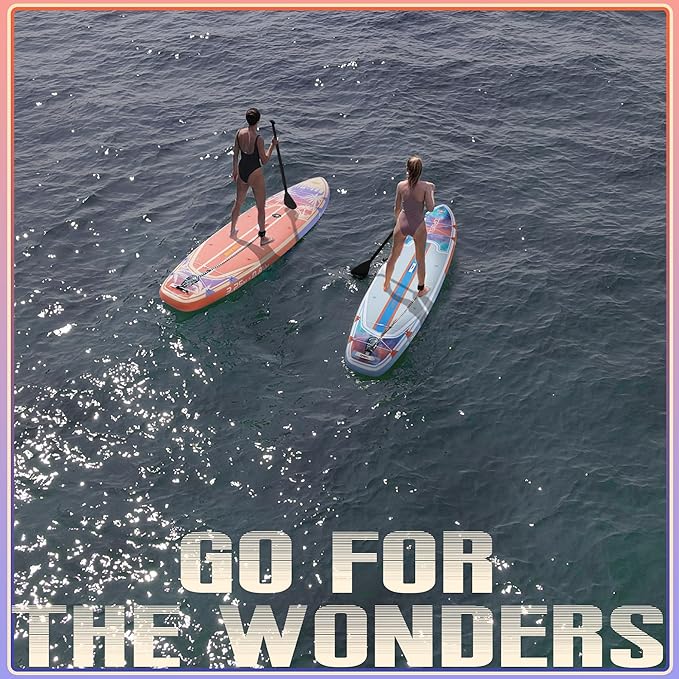 UPWELL 11’6”/11'2”/11'/10'8”/10'6”/10'2” Inflatable Stand Up Paddle Board with sup Accessories Including Backpack, Repairing Kits, Non-Slip Deck, Leash, 3 Fins, Paddle and Hand Pump