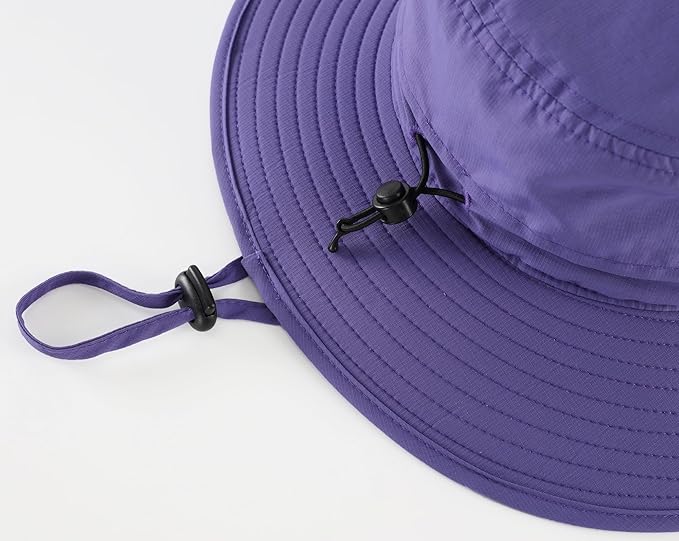 Connectyle Sun Hat for Men Women Outdoor UV Protection Safari Hat for Fishing Hiking Gardening Breathable Cowboy Hat UPF50